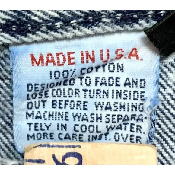 Vtg 80s Calvin By Calvin Klein Jean Skirt Stone Wash Size 11/12 EUC Made In USA - Picture 5 of 11